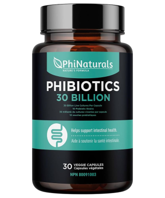 PHIBIOTICS PROBIOTIC CAPS 30`S